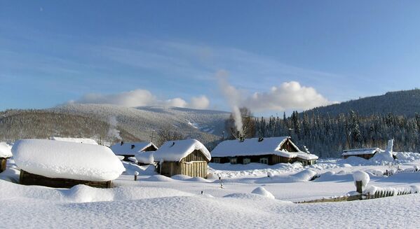 Село Теба, Кемеровская область, Россия. - Sputnik Грузия