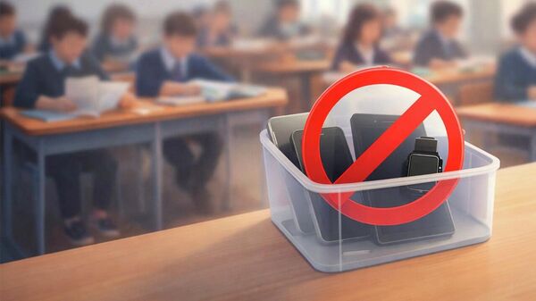 В грузинских школах запретили смартфоны - видео - Sputnik Грузия