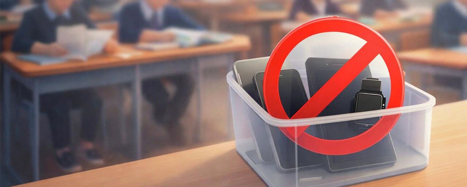 В грузинских школах запретили смартфоны - видео - Sputnik Грузия, 1920, 06.02.2026