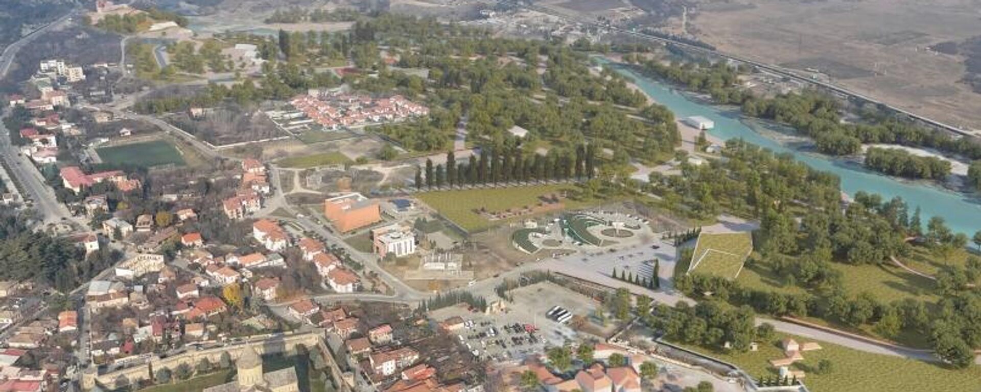 В Мцхета началось проектирование парка возле Театратрона - Sputnik Грузия, 1920, 12.03.2026