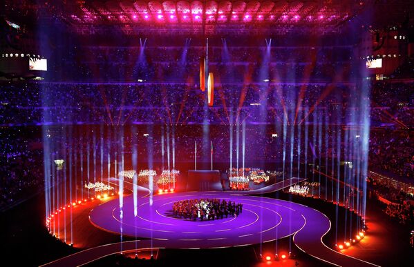 Отдельные элементы церемония открытия Олимпиады прошли в Кортине, Ливиньо и Предаццо. - Sputnik Грузия