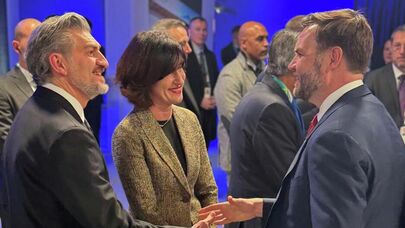 Встреча президента Грузии Михаила Кавелашвили с вице-президентом США Джей Ди Вэнсом и государственным секретаре США Марко Рубио