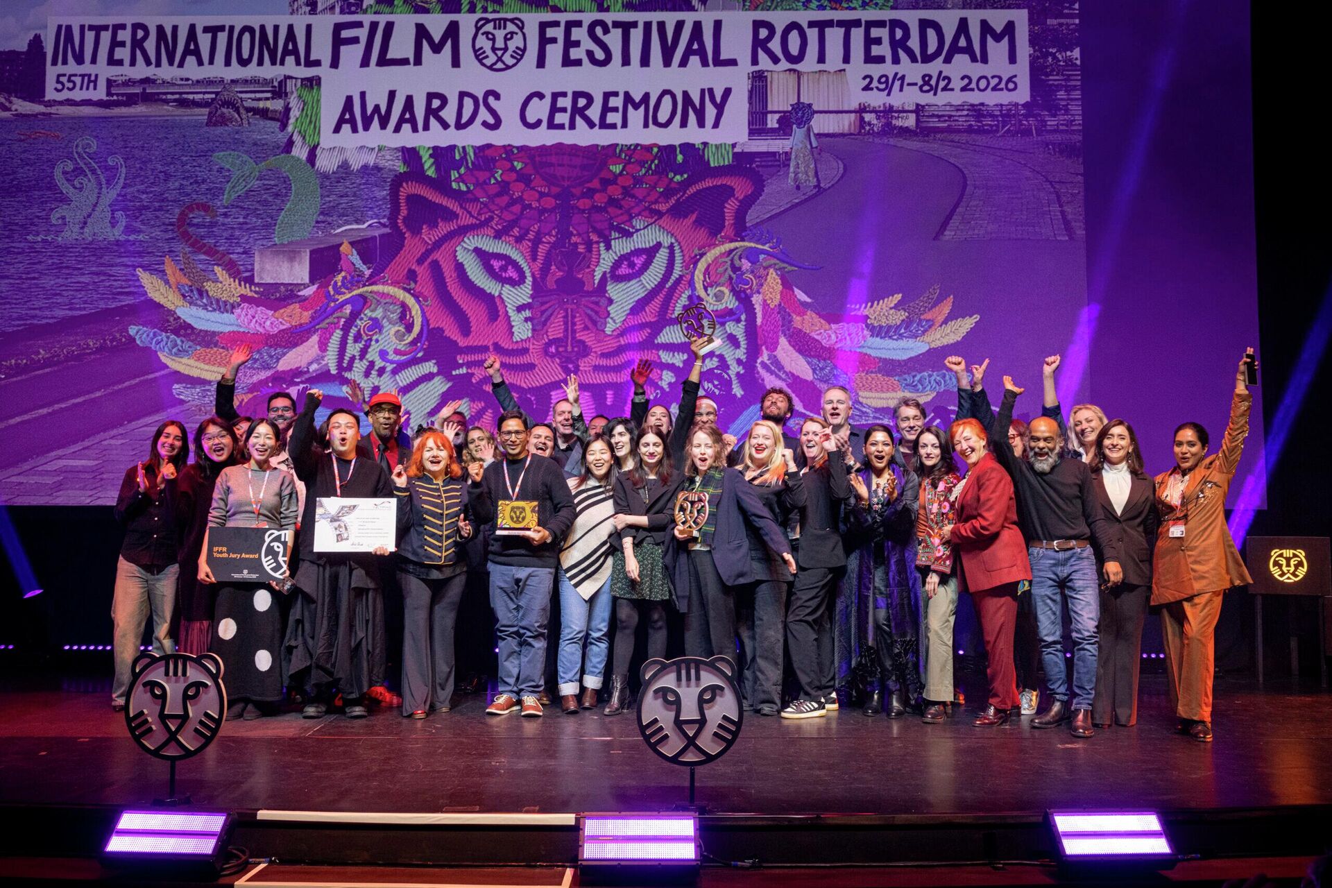 Церемония награждения лауреатов Международного кинофестиваля в Роттердаме, 2026 - Sputnik Грузия, 1920, 07.02.2026