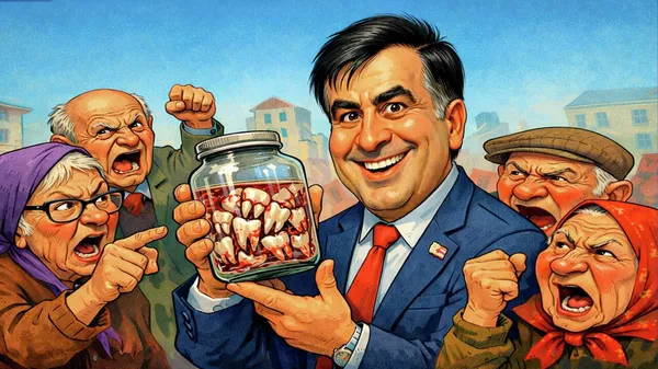 "Беззубый проект” Саакашвили: провал программы “Улыбающаяся Грузия” - видео