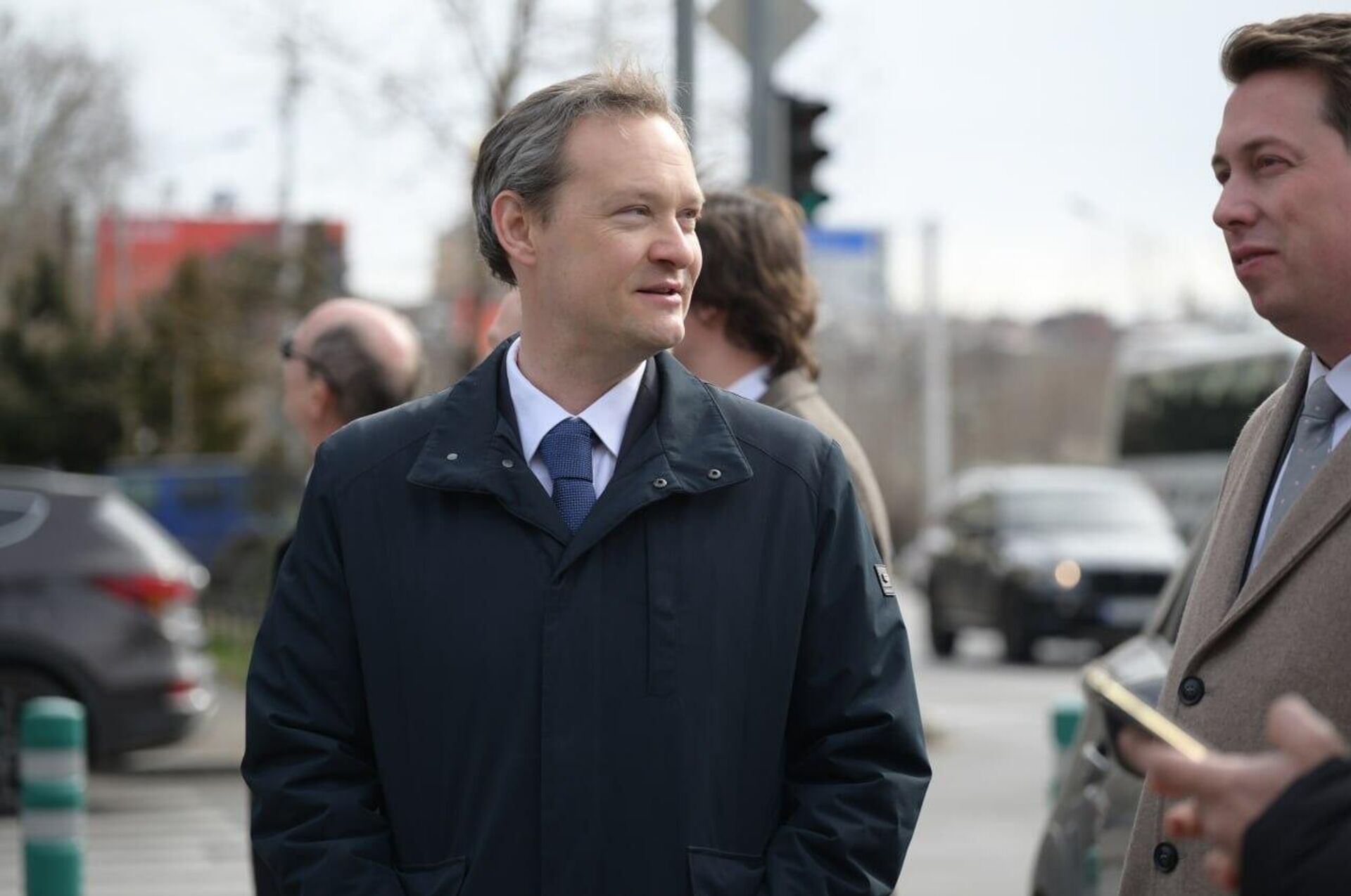 Возложение венков к памятнику Александра Грибоедова в Тбилиси в День дипломатического работника - Sputnik Грузия, 1920, 10.02.2026