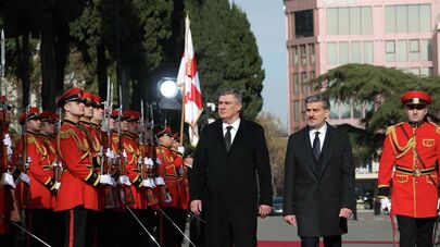 Визит президента Хорватии в Грузию
