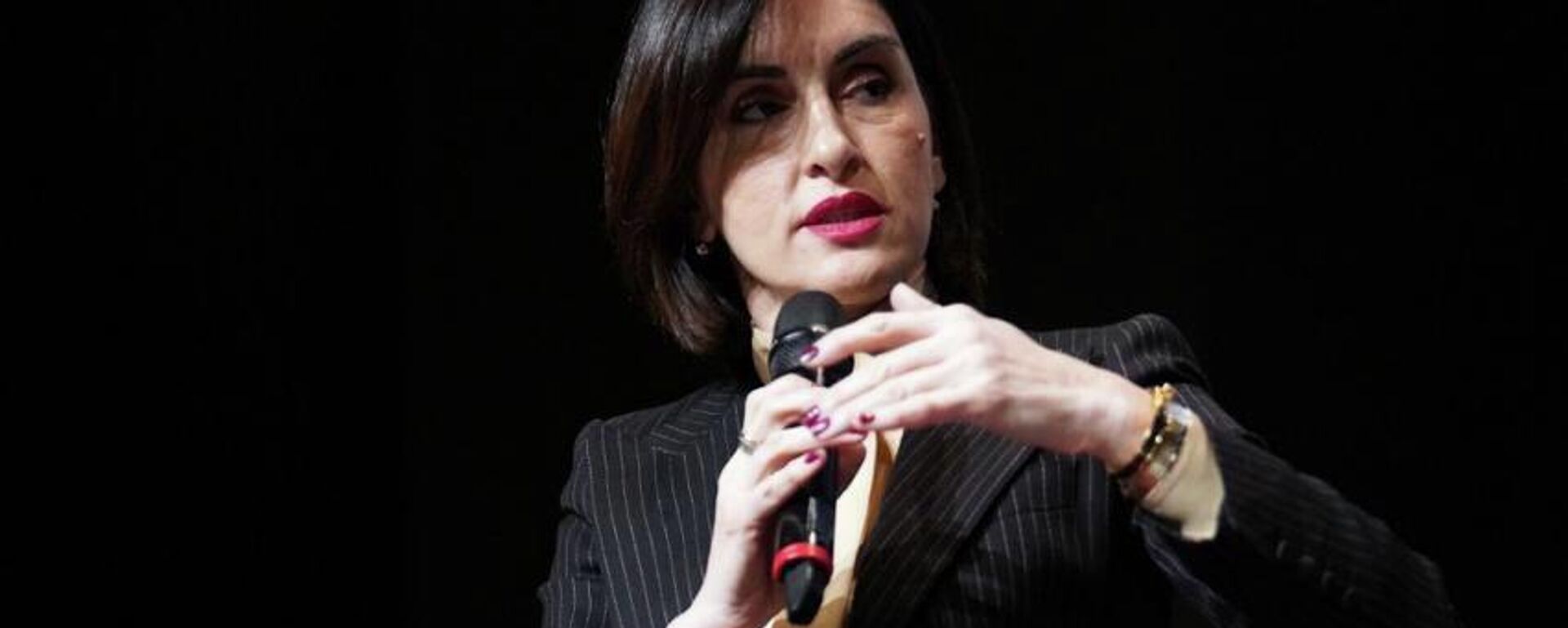 Министр иностранных дел Грузии Мака Бочоришвили на одной из панелей Мюнхенской конференции - Sputnik Грузия, 1920, 24.02.2026