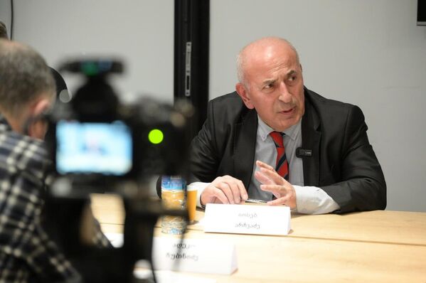 На встрече обсуждалась роль Грузии в международных логистических маршрутах и перспективы трансформации экономики. - Sputnik Грузия