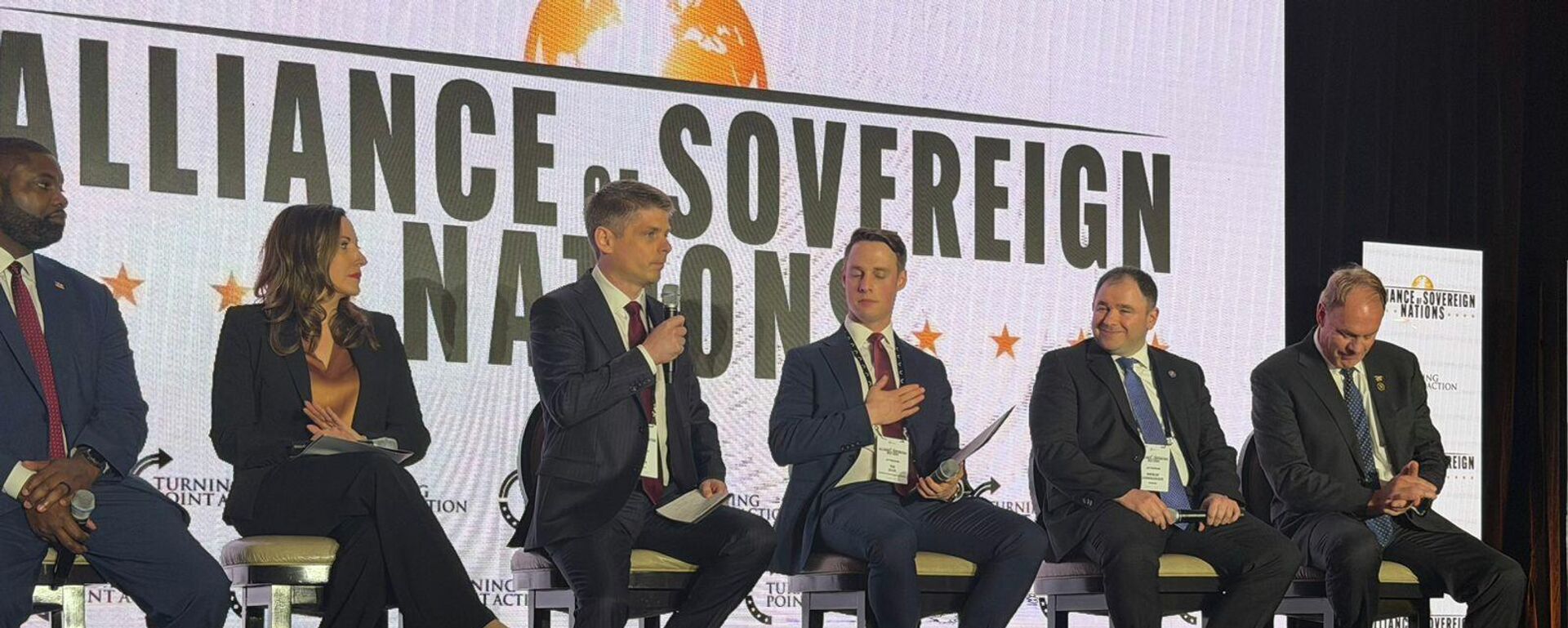 Делегация Грузии на конференции независимых наций - Sputnik Грузия, 1920, 06.03.2026