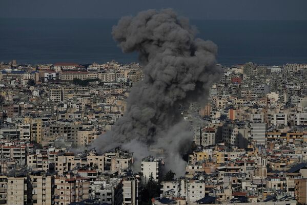 ისრაელმა ლიბანის დედაქალაქ ბეირუთზე საჰაერო დარტყმა განახორციელა. - Sputnik საქართველო