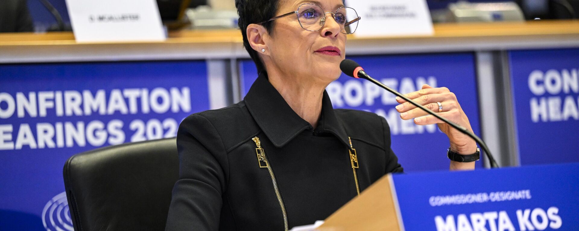 Еврокомиссар по расширению Марта Кос - Sputnik Грузия, 1920, 11.03.2026