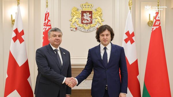 ირაკლი კობახიძე ბელარუსის ვიცე-პრემიერს შეხვდა - Sputnik საქართველო