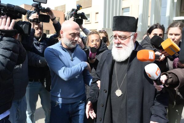 На фото - митрополит Батумский и Лазский Димитрий Шиолашвили.  - Sputnik Грузия