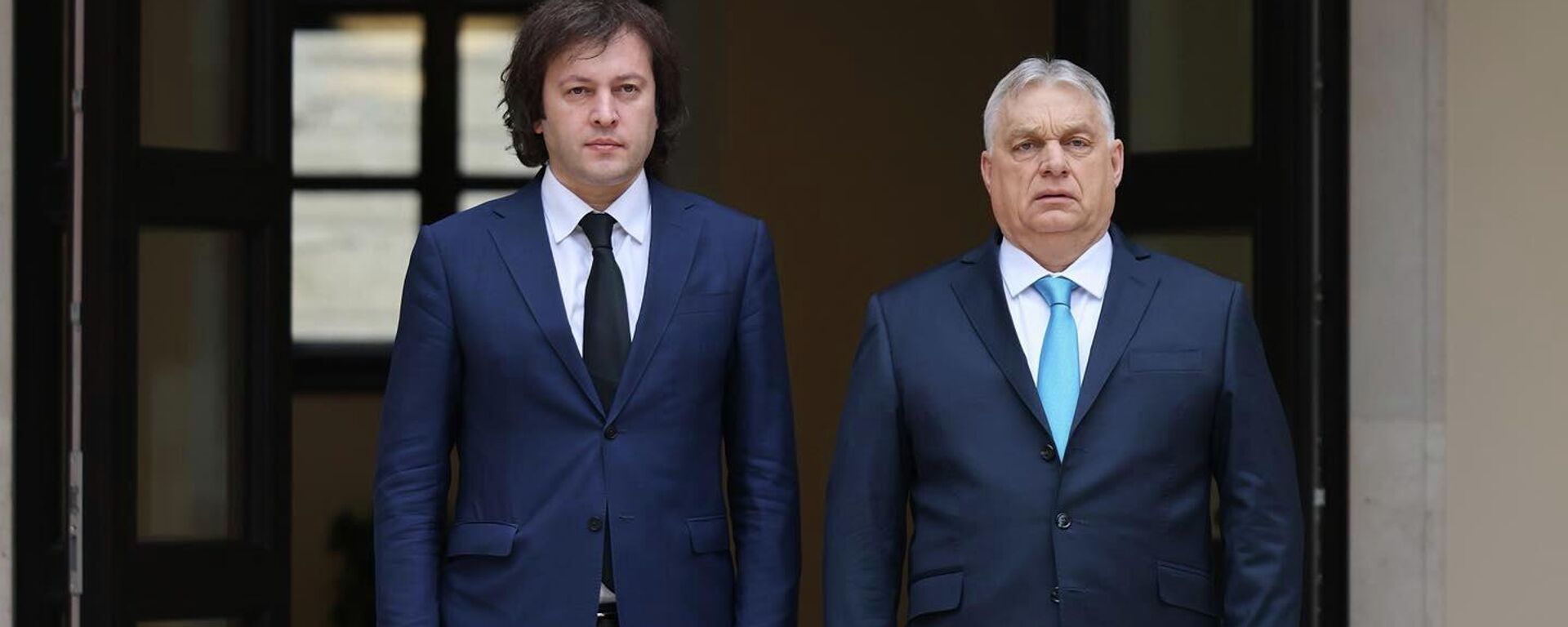 Визит премьер-министра Грузии Ираклия Кобахидзе в Будапешт и встреча с премьер-министром Венгрии Виктором Орбаном  - Sputnik Грузия, 1920, 13.04.2026