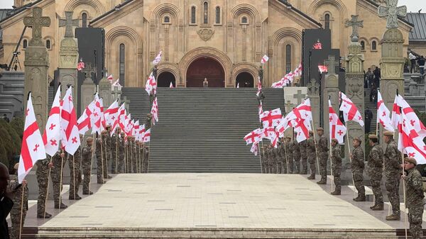 Похороны Католикоса-Патриарха всея Грузии Илии Второго 22 марта 2026 года - Sputnik Грузия