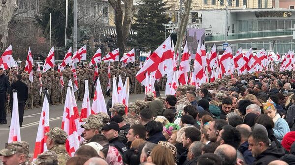 ილია მეორის დაკრძალვის ცერემონია - Sputnik საქართველო