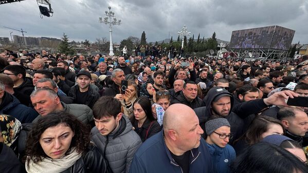 კათოლიკოს-პატრიარქის ილია მეორის დაკრძალვა, 2026 წლის 22 მარტი. - Sputnik საქართველო