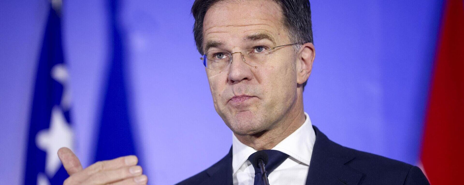 Генсек НАТО Марк Рютте - Sputnik Грузия, 1920, 27.03.2026