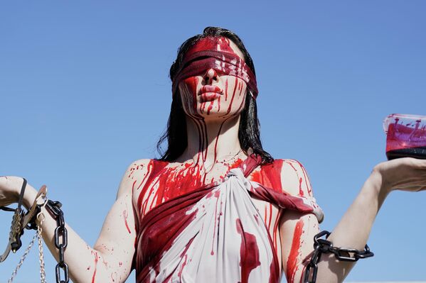 Акция протеста под лозунгом No Kings ("Нет королям") в Вашингтоне. - Sputnik Грузия