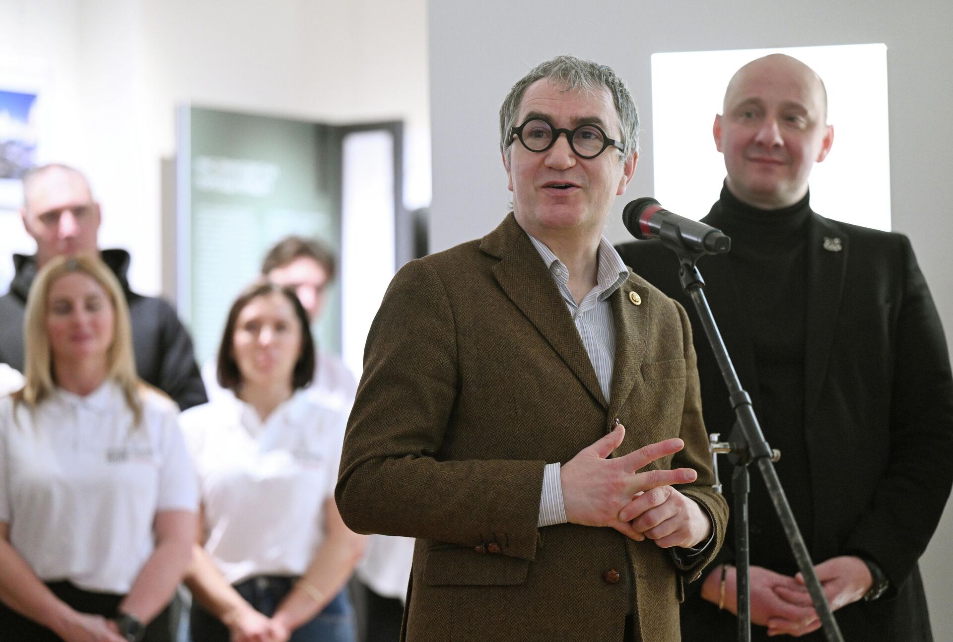 Ректор Российского института театрального искусства ГИТИСа Григорий Заславский - Sputnik Грузия, 1920, 01.04.2026