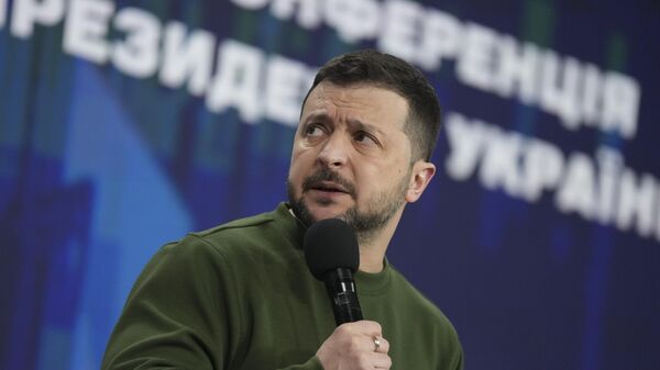 Президент Украины Владимир Зеленский - Sputnik Грузия