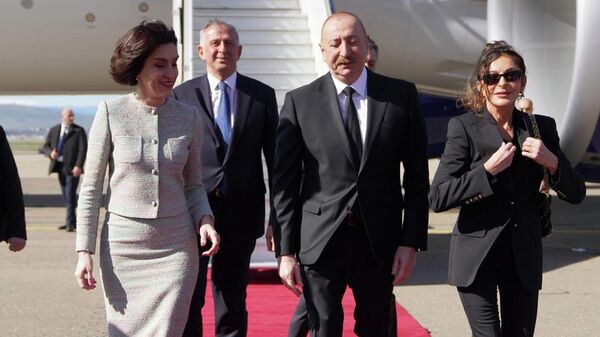 Визит Ильхама Алиева в Грузию - Sputnik Грузия
