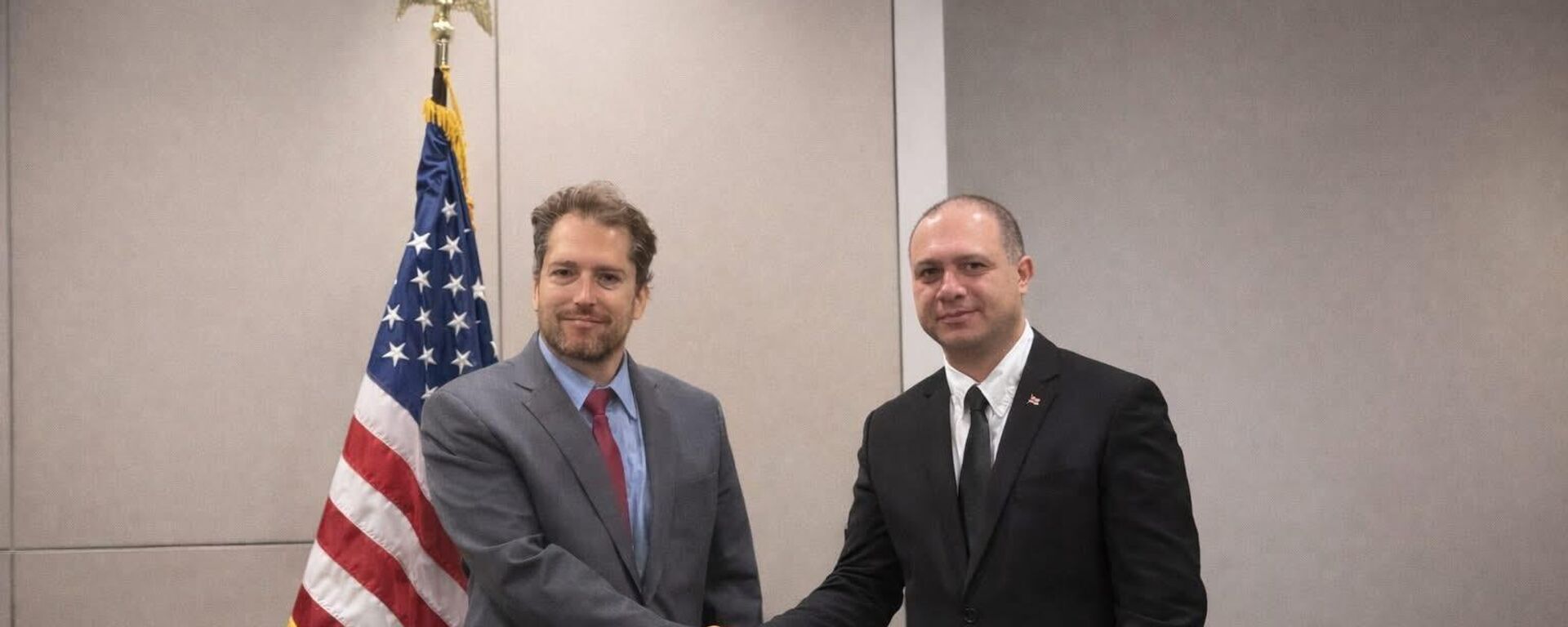 Глава МИД Грузии на встрече в Госдепе - Sputnik Грузия, 1920, 17.04.2026