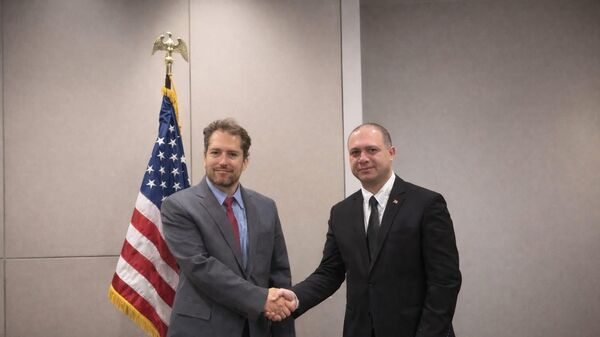 Глава МИД Грузии на встрече в Госдепе - Sputnik Грузия