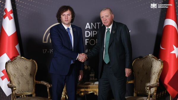 Визит премьер-министра Грузии Ираклия Кобахидзе в Турцию - Sputnik Грузия