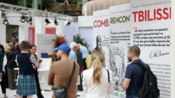 საქართველო პარიზის წიგნის ფესტივალის საგანგებო სტუმრის სტატუსით წარდგა - Sputnik საქართველო