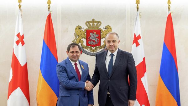 Встреча министров обороны Грузии и Армении, апрель, 2026 - Sputnik Грузия