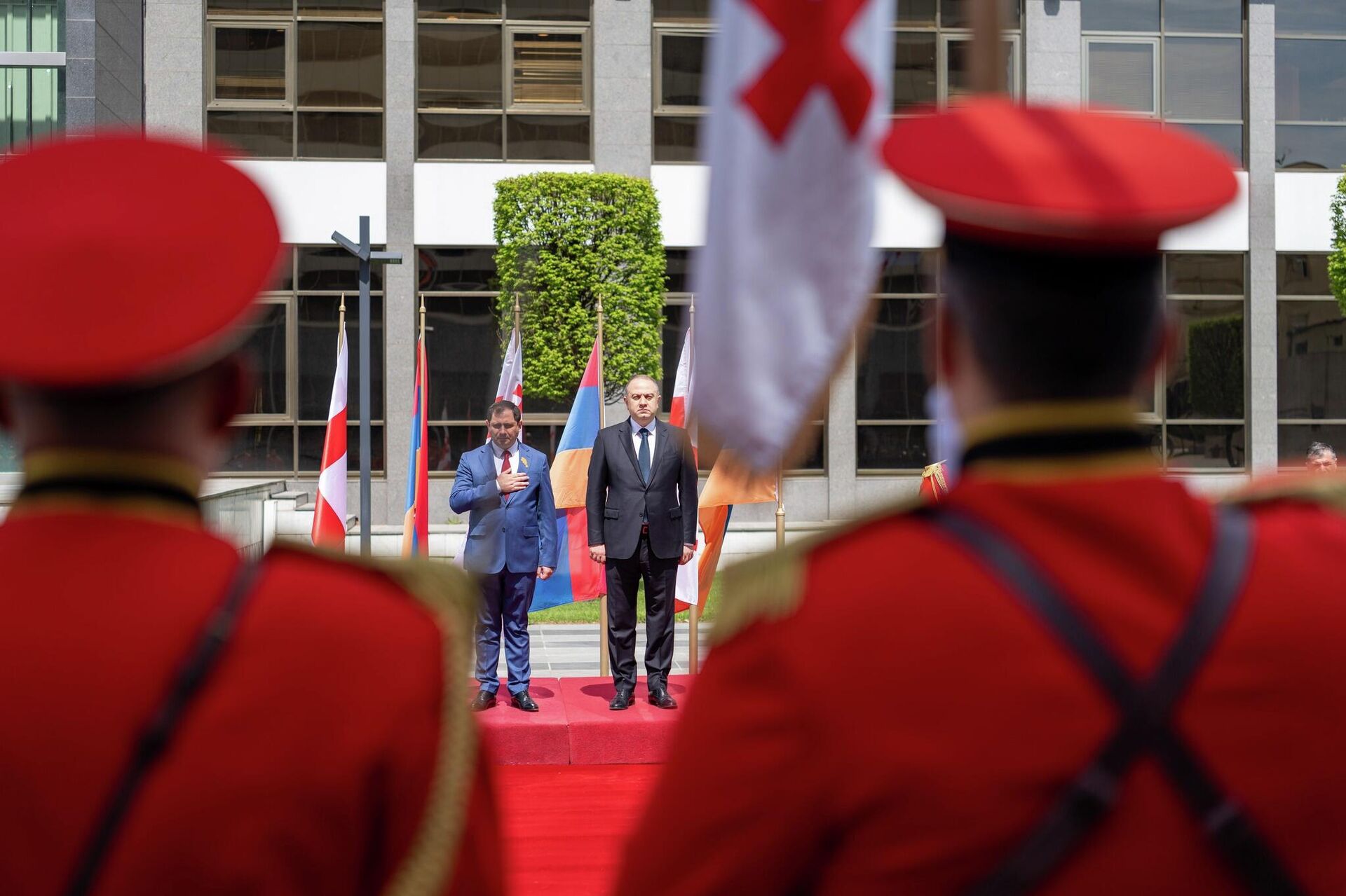 Встреча министров обороны Грузии и Армении, апрель, 2026 - Sputnik Грузия, 1920, 22.04.2026