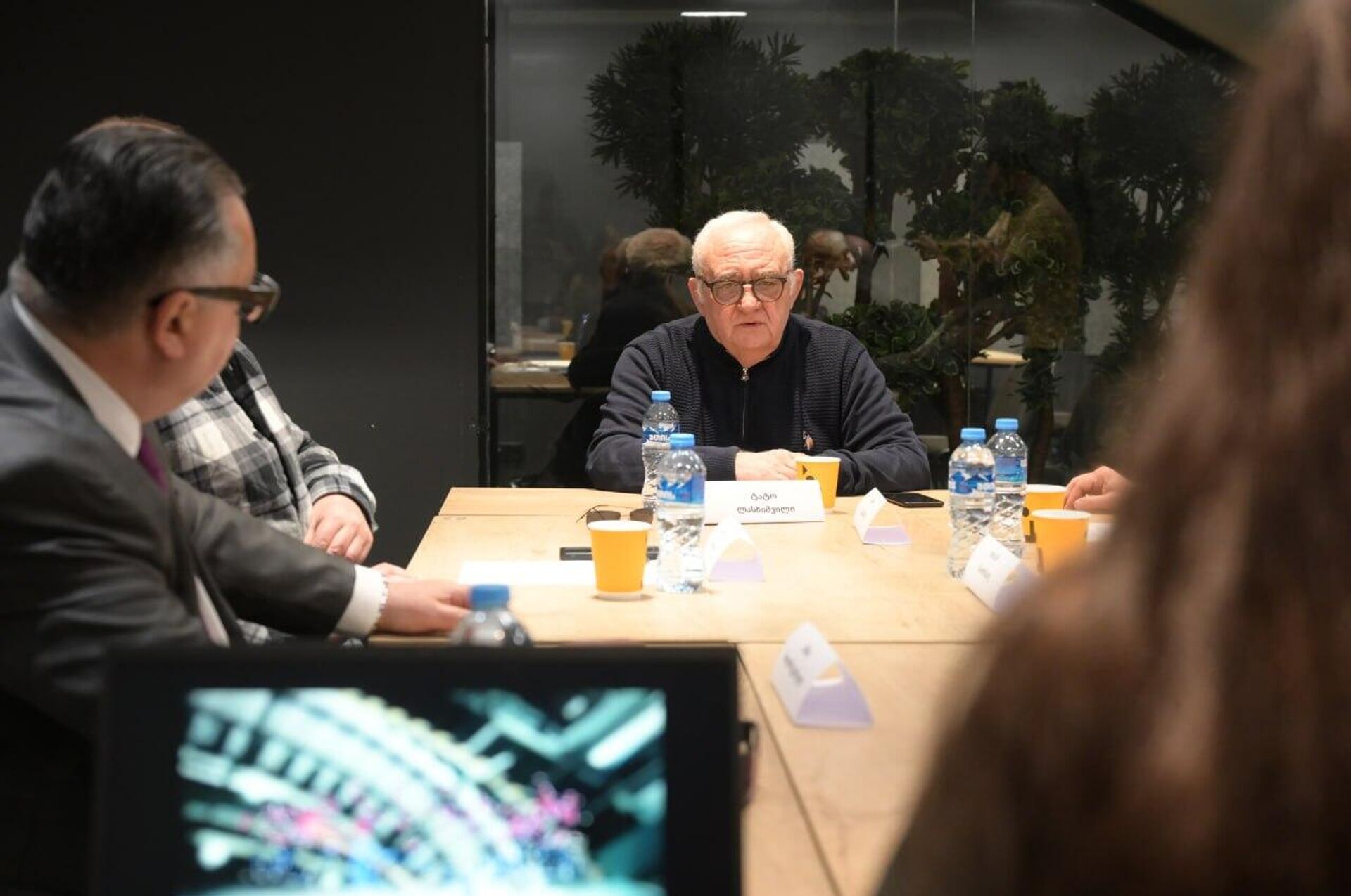 Тато Ласхишвили. Круглый стол экспертов и политологов, организованный газетой Свободная Грузия - Sputnik Грузия, 1920, 24.04.2026