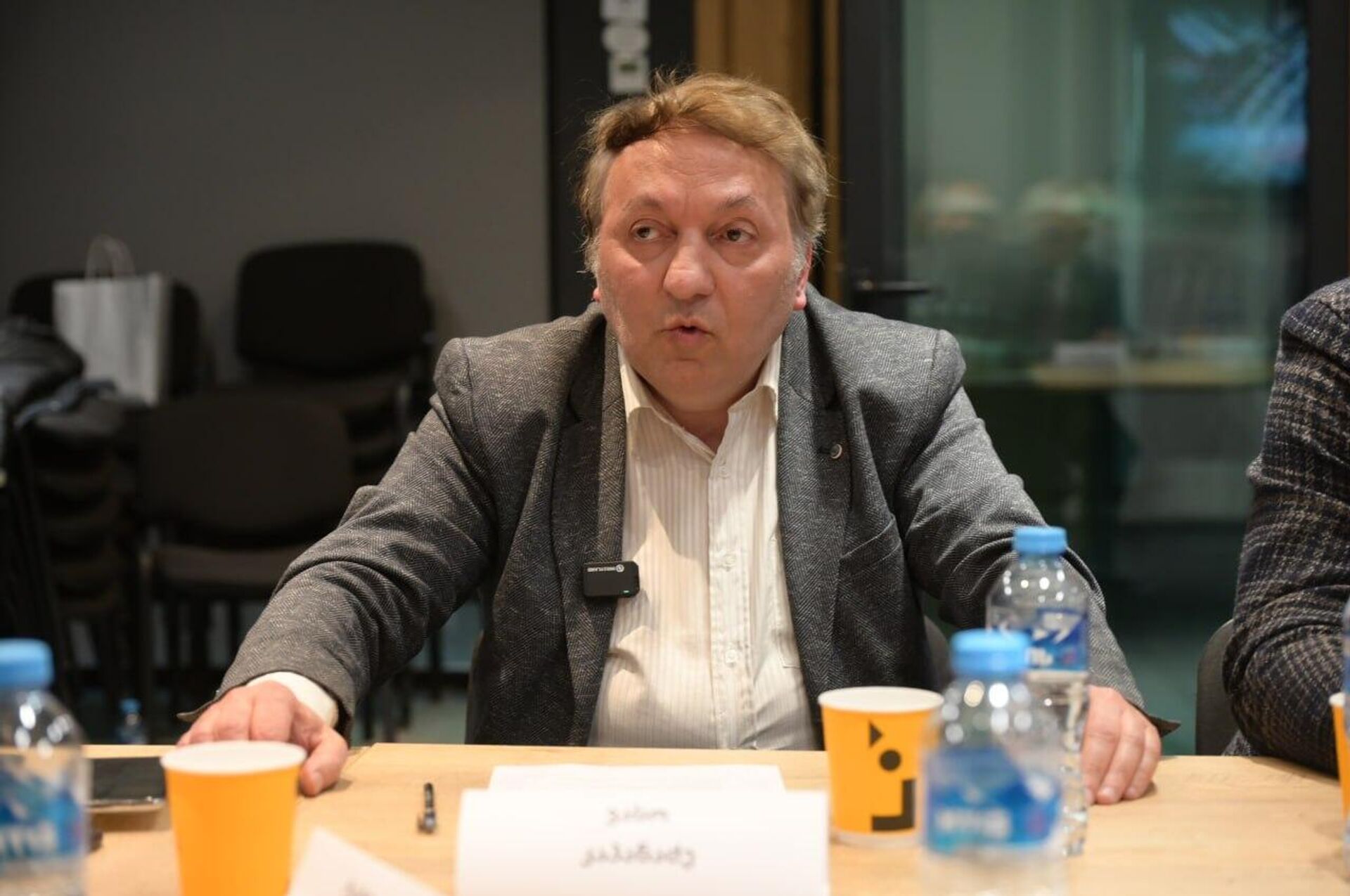 Васо Капанадзе. Круглый стол экспертов и политологов, организованный газетой Свободная Грузия - Sputnik Грузия, 1920, 24.04.2026