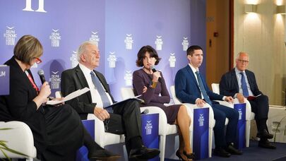 Мака Бочоришвили на Дельфийском экономическом форуме