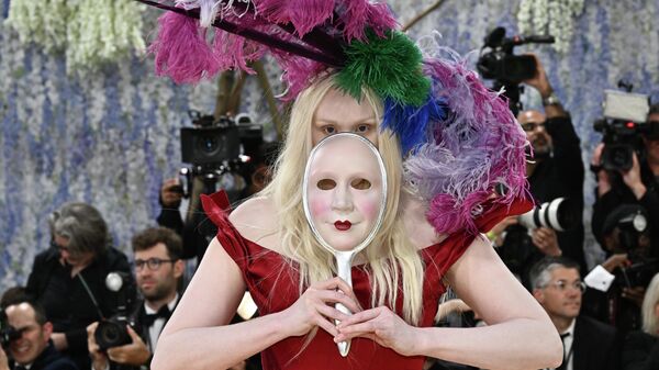 Gwendoline Christie на Met Gala 2026 в Нью-Йорке  - Sputnik Грузия