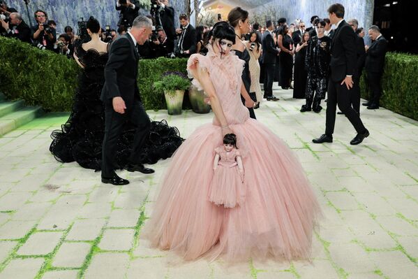 Maria Zardoya на Met Gala 2026 в Нью-Йорке. - Sputnik Грузия