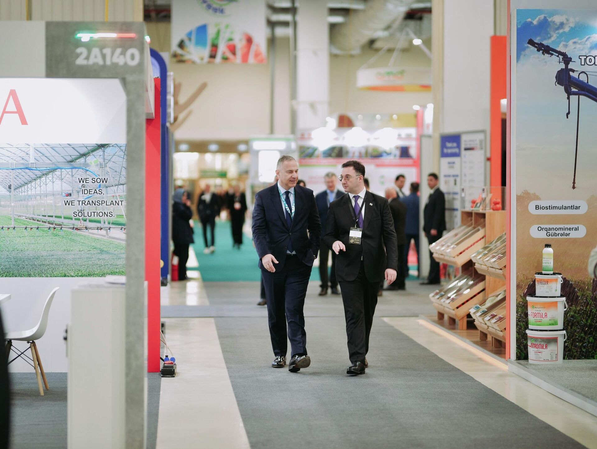 Грузинский павильон на выставке сельскохозяйственной продукции CASPIAN AGRO 2026 в Баку - Sputnik Грузия, 1920, 06.05.2026
