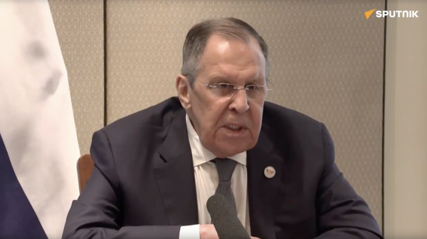 Лавров общается с журналистами на полях БРИКС - видео - Sputnik Грузия