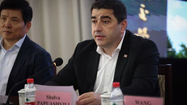 Выступление председателя парламента Грузии Шалвы Папуашвили в Китайском университете иностранных дел - Sputnik Грузия