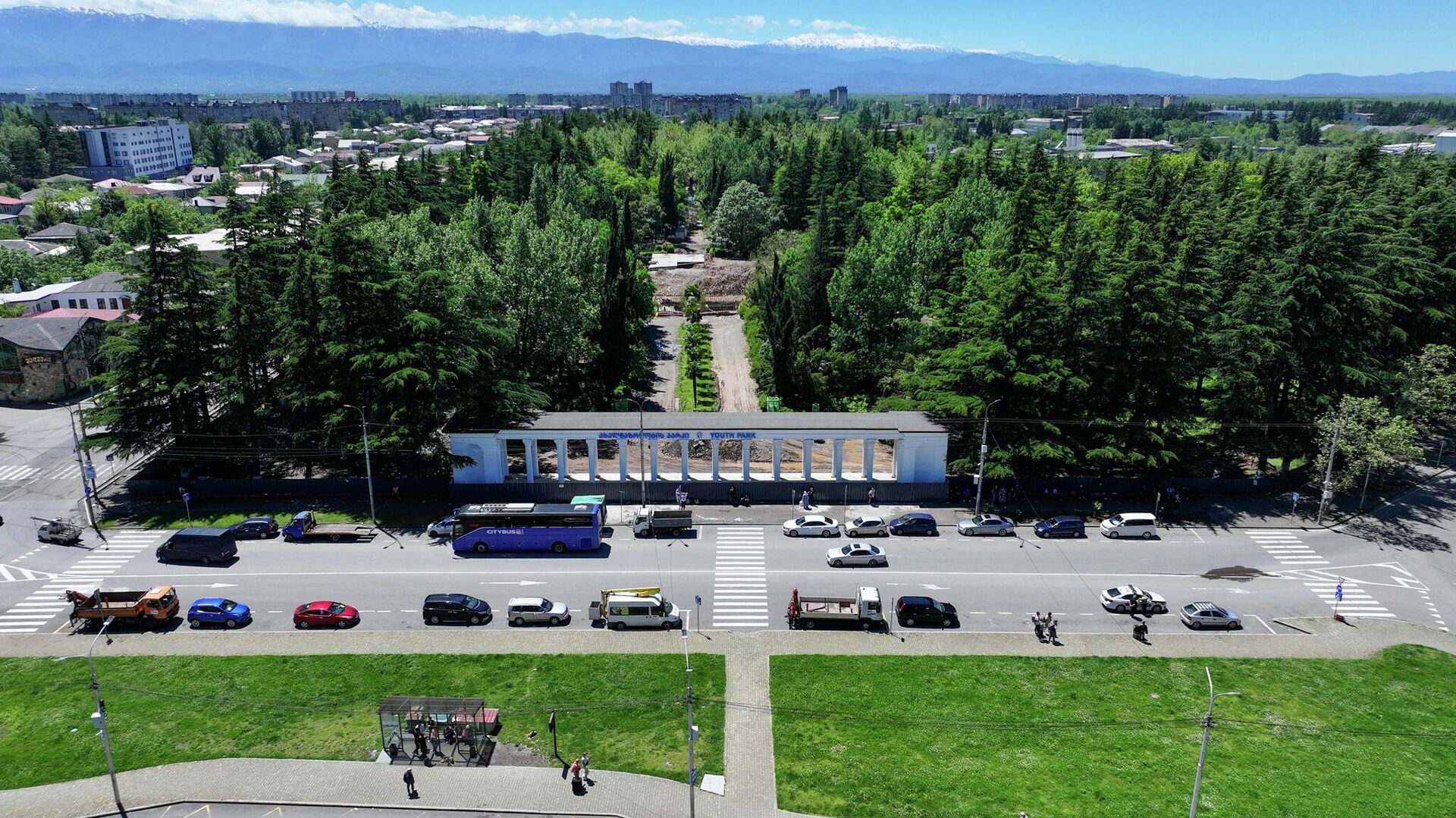 Современные зоны отдыха и парки создаются в Кутаиси Современные зоны отдыха и парки создаются в Кутаиси - Sputnik Грузия, 1920, 23.05.2026