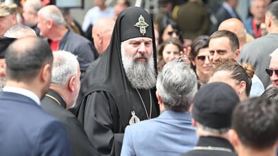Принесение присяги новобранцами на площади Свободы в День независимости Грузии 26 мая 2026 года