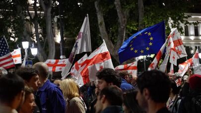 Акция протеста в Тбилиси 26 мая