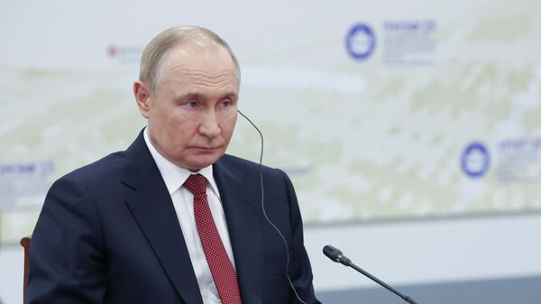 Выступление Владимира Путнина на пленарном заседании ПМЭФ-2026 - Sputnik Грузия