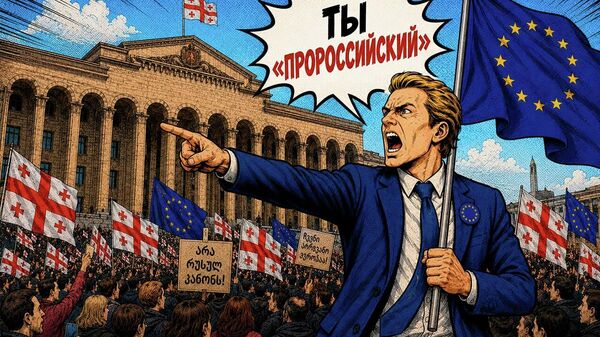 Пророссийский как оружие: почему ярлыки заменили политическую дискуссию - Sputnik Грузия