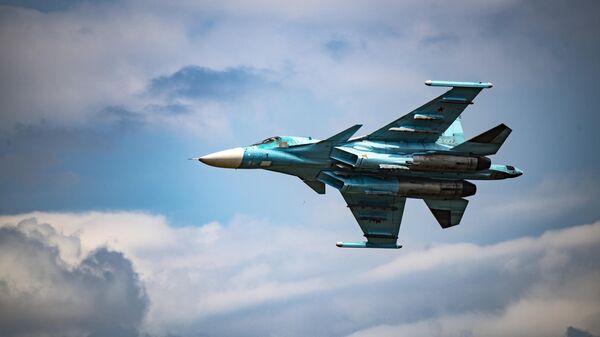 Аэродром базирования самолетов ВКС РФ в зоне проведения спецоперации - Sputnik Грузия