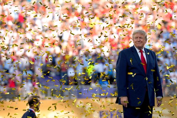 Президент США Дональд Трамп после завершения финального матча ЧМ-2026. - Sputnik Грузия