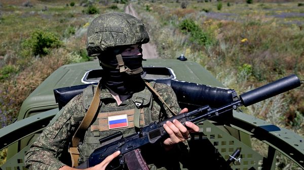 Боевая работа расчета БПЛА Сокол-И в зоне проведения СВО - Sputnik Грузия