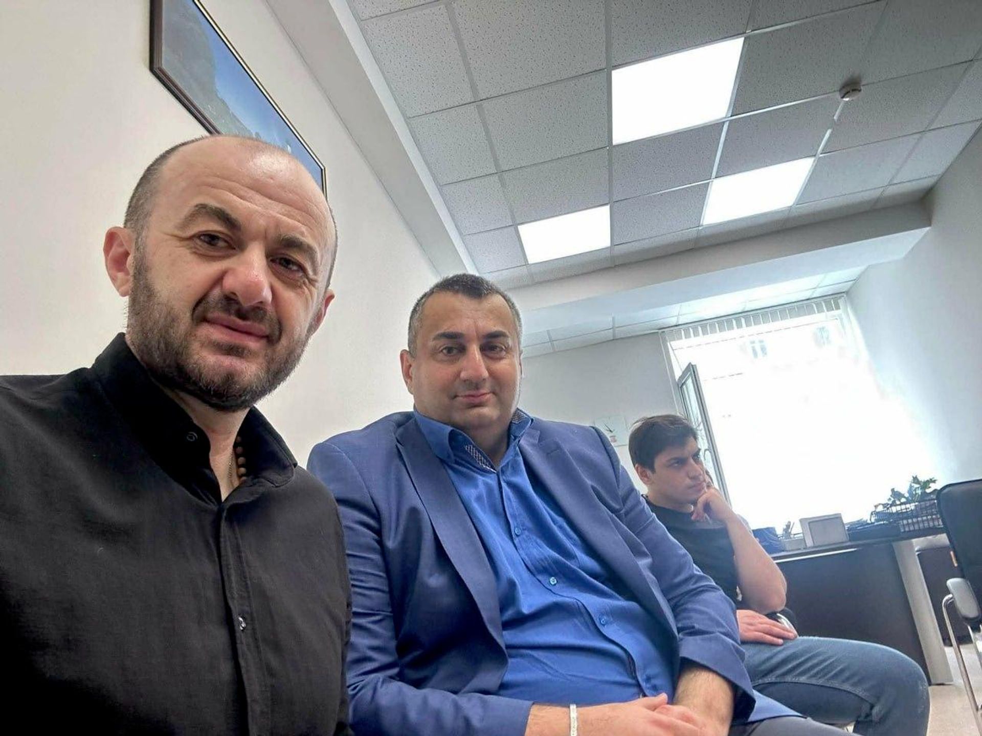Руководитель ансамбля Кавкасиони Вахтанги Джорбенадзе и Николоз Мжаванадзе - Sputnik Грузия, 1920, 31.07.2026