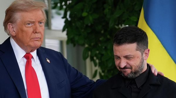 Зеленский прибыл в Белый дом на встречу с президентом США Трампом - Sputnik Грузия